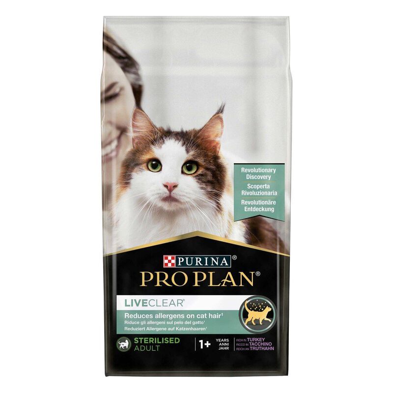 Purina Pro Plan LiveClear Cat Adult Sterilized ricco In Tacchino 1,4 kg