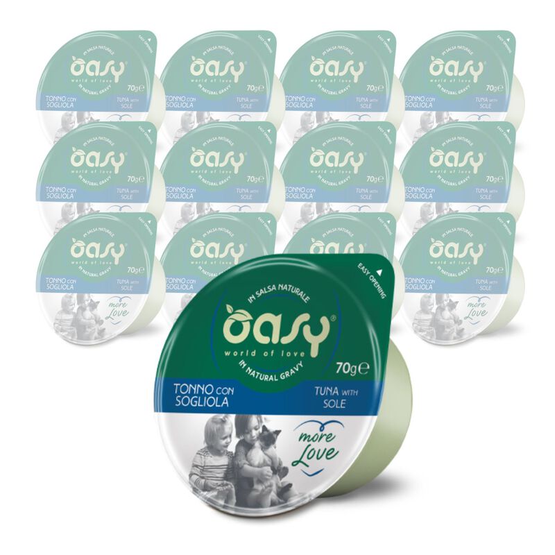 Oasy More Love Tonno con Sogliola 70 gr