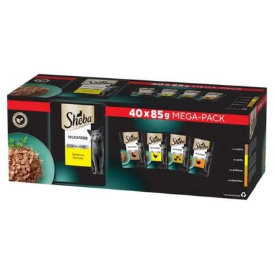 Sheba Delice Cat Selezione Gelatina 85grx40pz