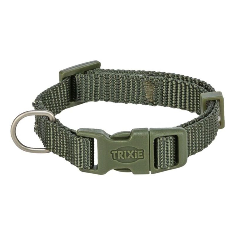 Trixie Collare Premium Color Verde Oliva Tg M/L
