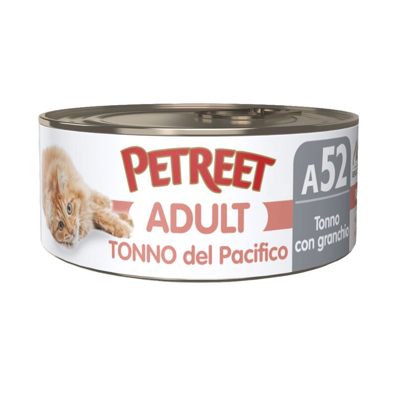 Petreet Cat Tonno del pacifico Tonno con granchio 70 gr