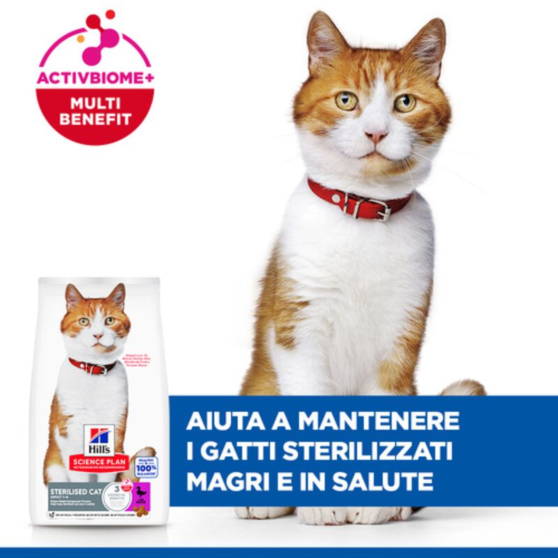 Hill's Science Plan Cat Adult Sterilised con Anatra 7 kg