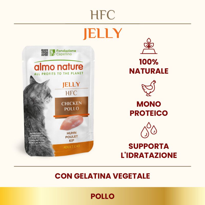 Almo Nature HFC Jelly Cat Adult Pollo 55 gr