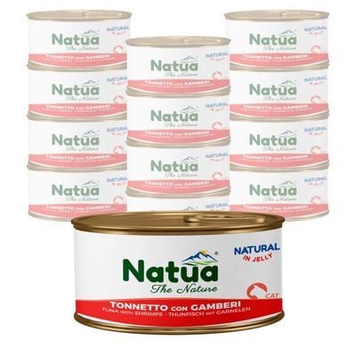 Natua Natural Cat Adult Tonnetto con gamberi 85 gr