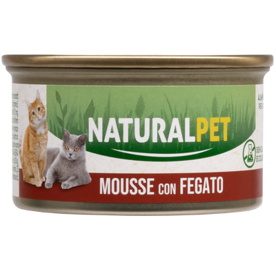 Naturalpet Cat Adult Mousse Fegato 85gr