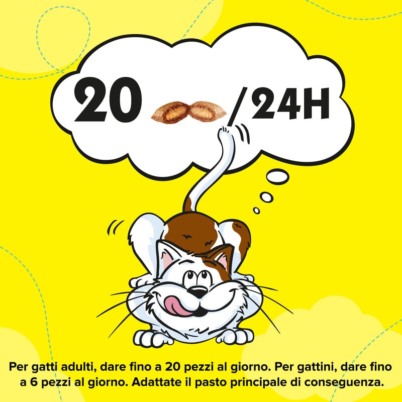 Catisfactions Cat Snack al Formaggio maxi pack 180 gr
