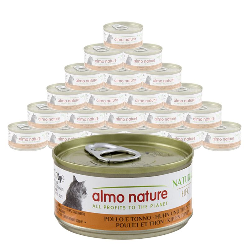 Almo Nature HFC Natural Cat Pollo e Tonno 70 gr