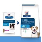 Hill's Prescription Diet Dog d/d Food Sensitives con Anatra e Riso 12 kg - Scad.01 Settembre 26
