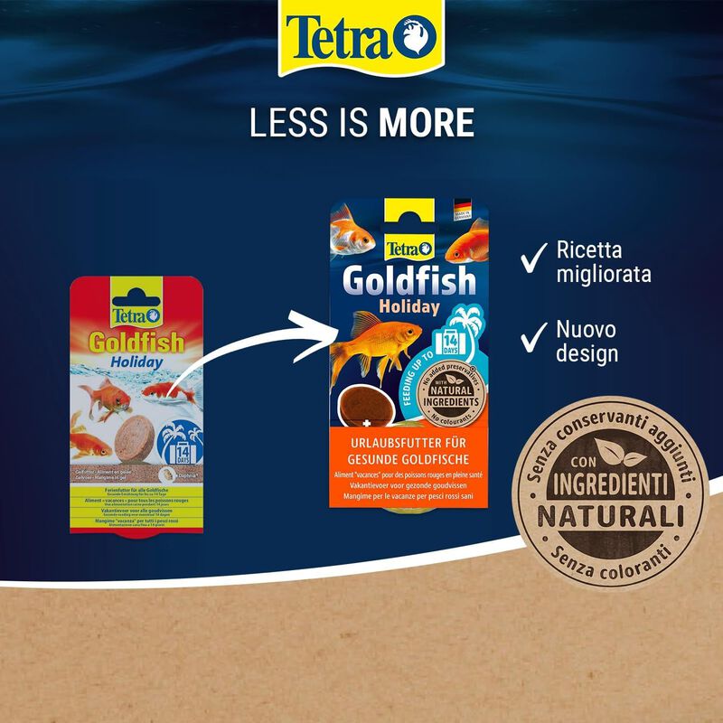 Tetra Goldfish Holiday 2 pz x 12 gr