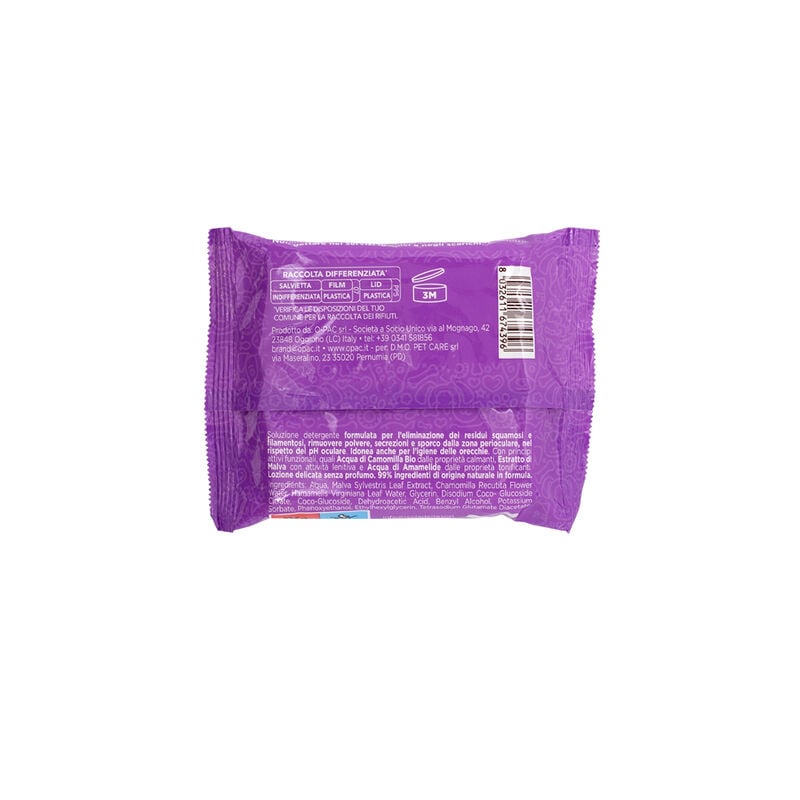 Petup Salviette per occhi e orecchie 15 pz