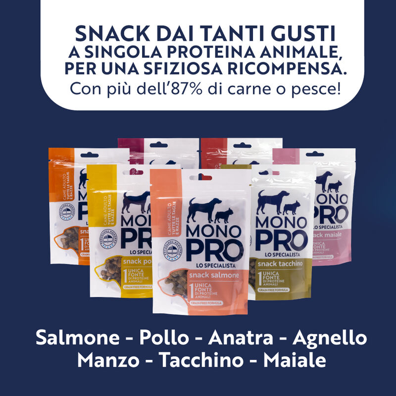 Monopro Dog Adult All breeds Snack Manzo 100 gr