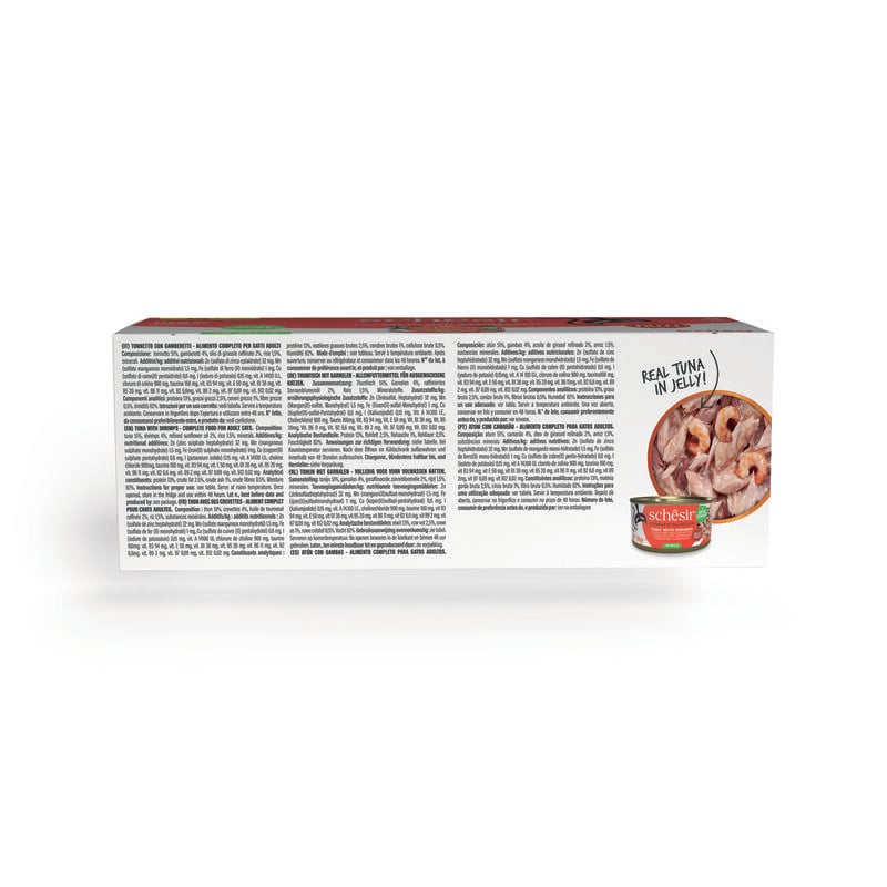 Schesir Cat Tonnetto con Gamberetti 6x85 gr