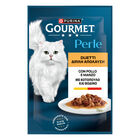 Gourmet Perle Duetti Cat Adult con Manzo e Pollo 85 gr