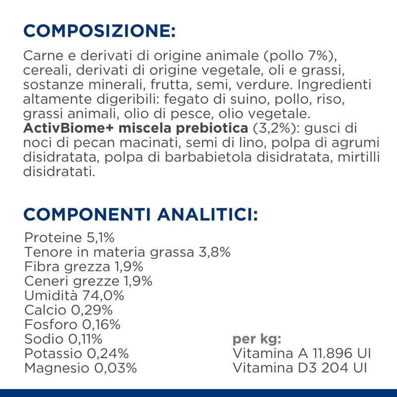 Hill's Prescription Diet Dog Gastrointestinal Biome con Pollo 370 gr