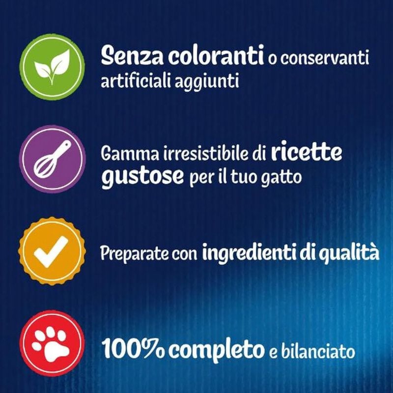 Felix Le Ghiottonerie Cat Selezioni Deliziose con Manzo e Pollo 12 x 85 gr