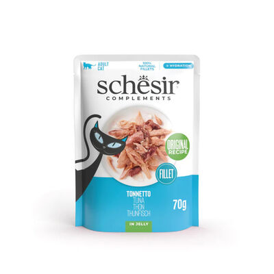Schesir Cat Filetti di Tonnetto in Gelatina 70g