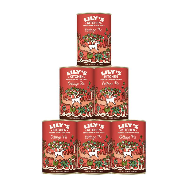 Lily's Kitchen Dog Adult Cottage Pie con Manzo e Patate 400gr