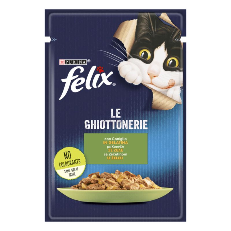 Felix Le Ghiottonerie Cat Adult con Coniglio 85 gr