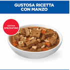 Hill's Science Plan Spezzatino per Cani Adulti con Manzo e verdure 363gr