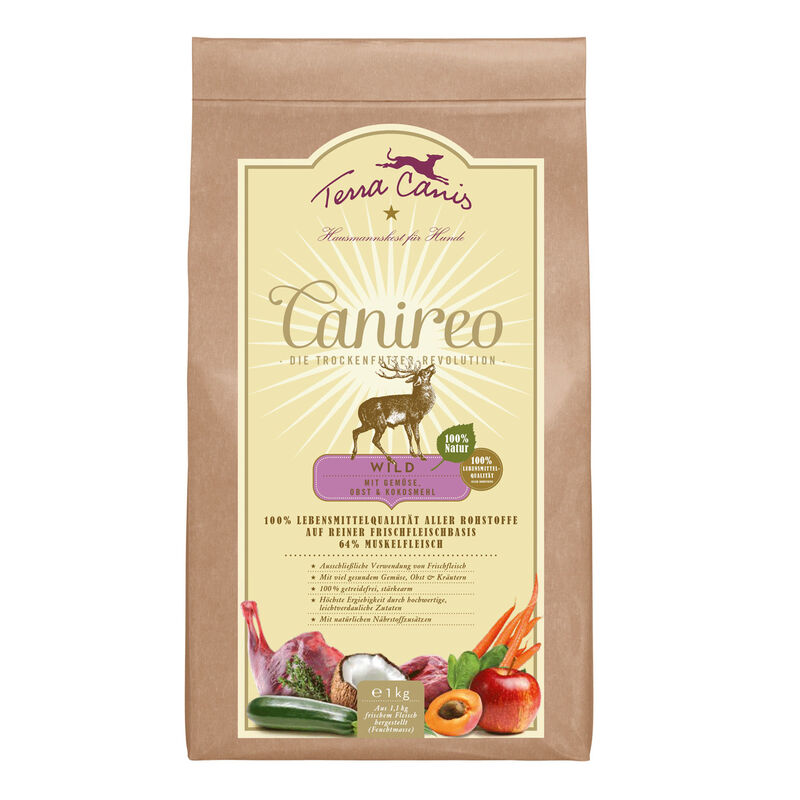Terra Canis Dog Canireo Grain Free Selvaggina 1 Kg