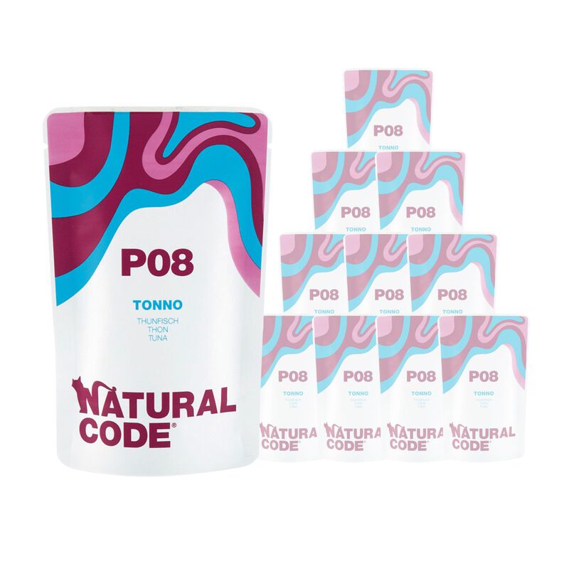 Natural Code Cat P08 Tonno 70 gr