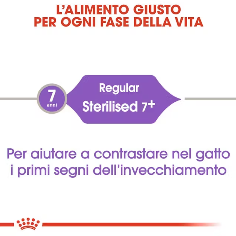 Royal Canin Cat Senior Sterilised +7 anni 400 gr
