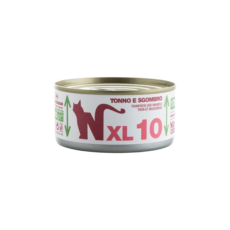 Natural Code Cat XL10 Tonno e Sgombro 170 gr