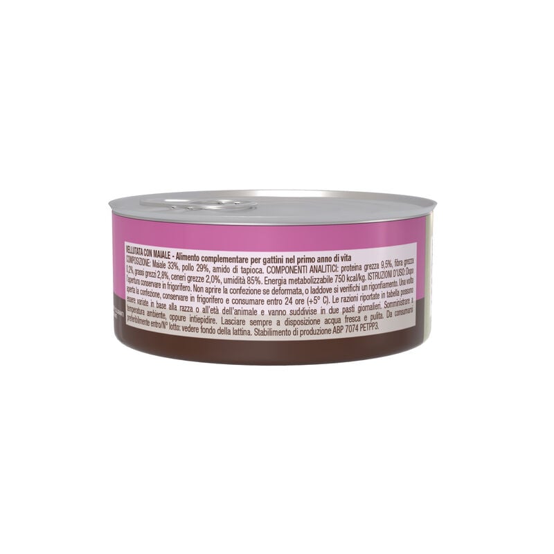 O-life Kitten Vellutata Maiale 70gr