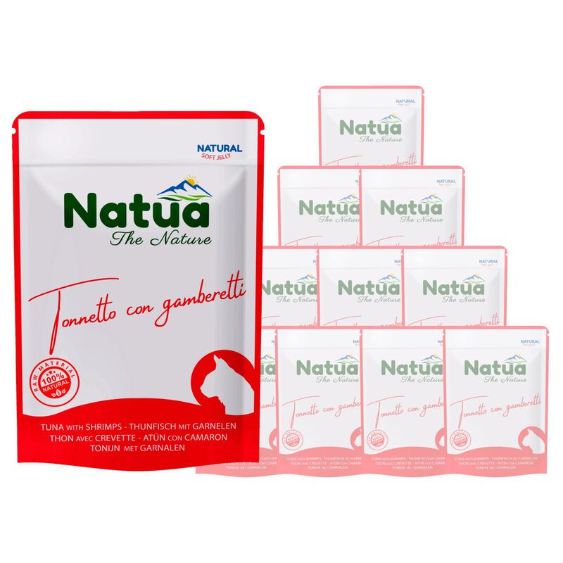 Natua Natural Cat Adult Tonnetto con gamberetti 70 gr