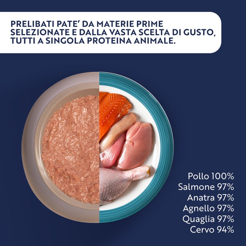 Monopro Dog All Breeds Pat&eacute; Salmone 150gr