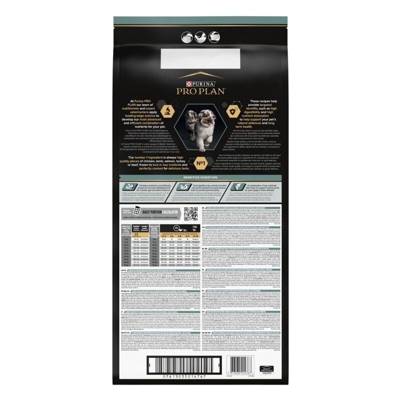 Purina Pro Plan Dog Puppy Medium Sentisitve Digestion Agnello 12 kg