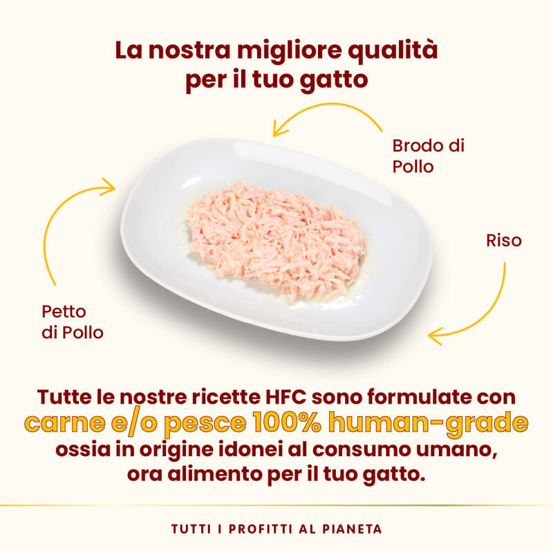 Almo Nature HFC Natural Cat Petto di Pollo 70 gr