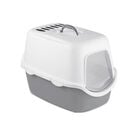 PetUp Toilette Chiusa Milly per Gatti colore Grigio