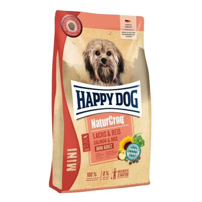 Happy Dog Adult Mini NaturCroq Salmone e riso 800 gr