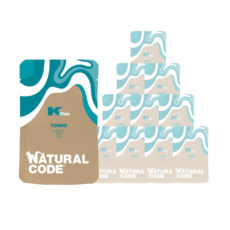 Natural Code Kitten Tonno 70 gr