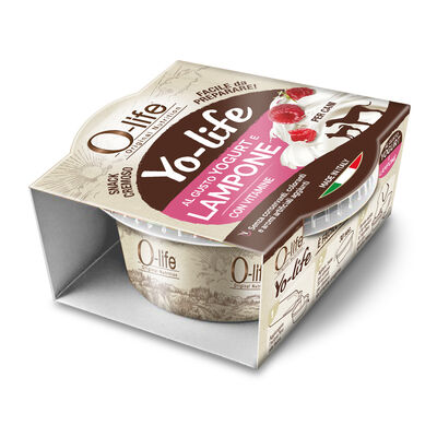 O-life Yo Life Dog Snack gusto yogurt e lampone 25gr
