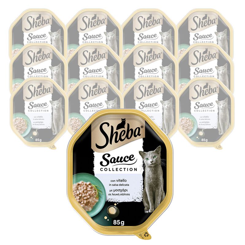 Sheba Cat Sauce Collection Vitello in salsa 85gr