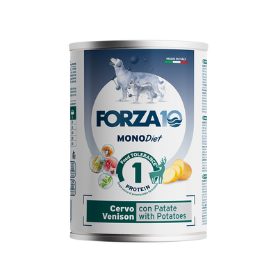 Forza10 Mono Diet Dog Adult Cervo con Patate 400 gr