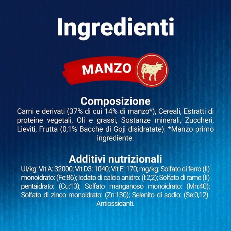 Felix Naturally Delicious Cat Snack con Manzo e Bacche di Goji 50 gr