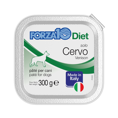 Forza 10 Mono Diet Dog pat&eacute; Solo Cervo 300 gr