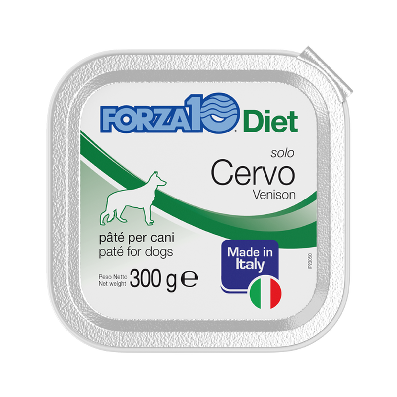 Forza 10 Mono Diet Dog pat&eacute; Solo Cervo 300 gr