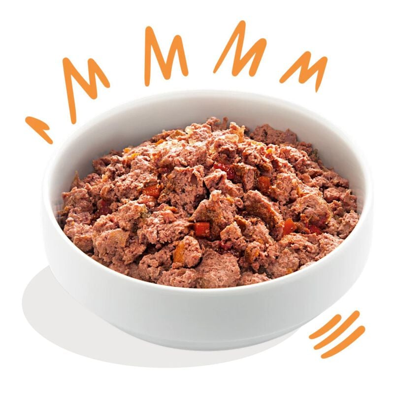 Edgard & Cooper Dog Adult Selvaggina, Pollo e Agnello 400 gr x 6