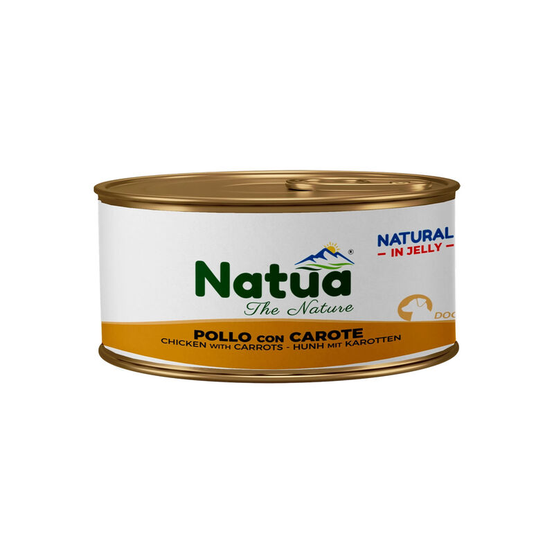 Natua Natural Dog Adult Pollo con carote in jelly 85 gr