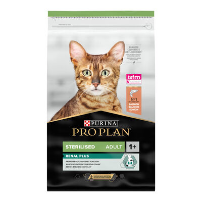 Purina Pro Plan Renal Plus Cat Adult 1+ Sterilised Salmone 10 kg