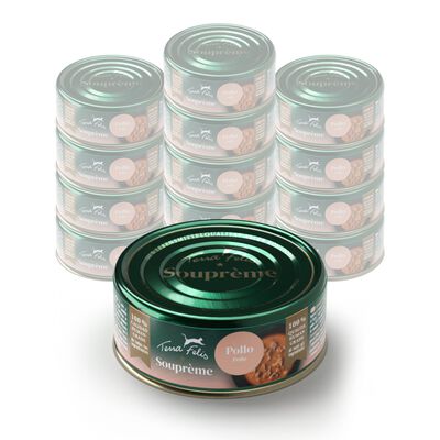 Terra Felis Cat Adult Soupr&egrave;me Pollo 85 gr