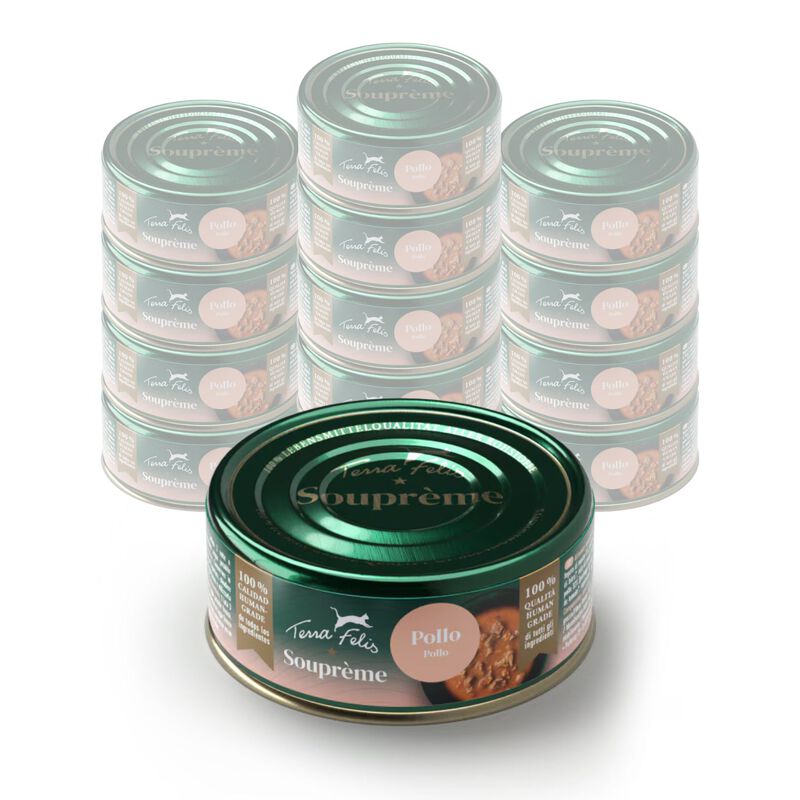 Terra Felis Cat Adult Soupr&egrave;me Pollo 85 gr