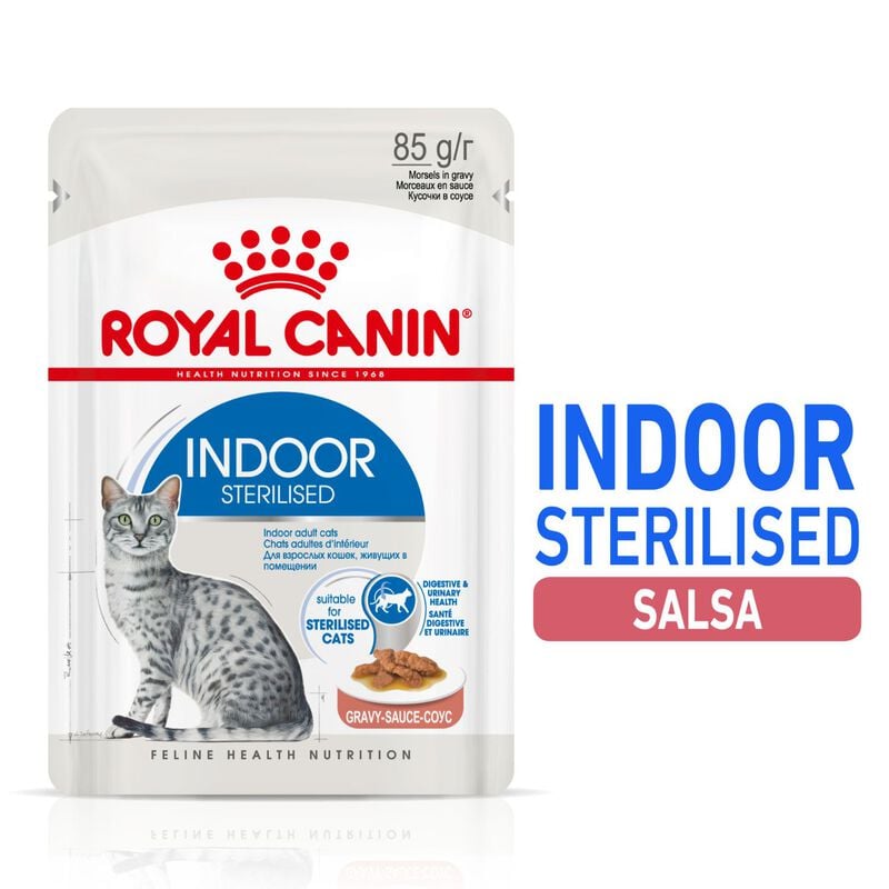 Royal Canin Cat Adult Indoor Gravy 85gr