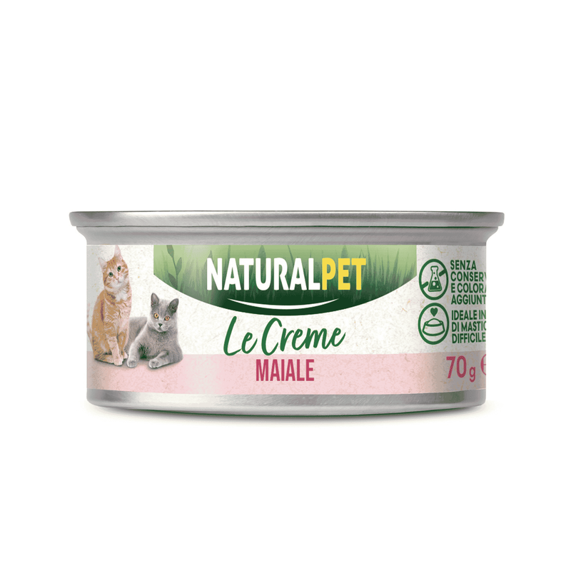 Naturalpet Le Creme Cat maiale 70gr