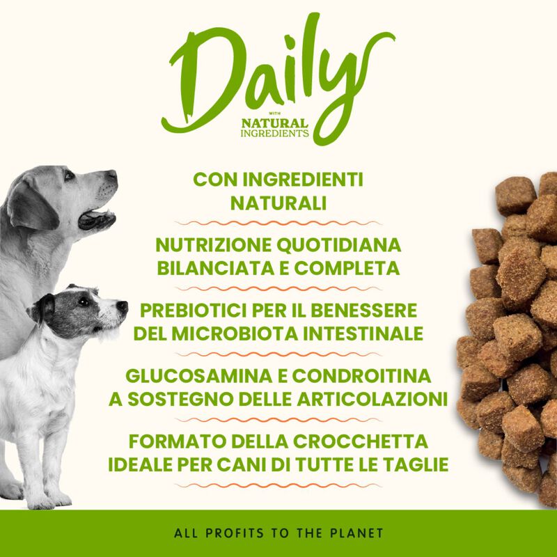 Almo nature Daily Dog Adult All breeds Tonno e Riso 1,2 kg
