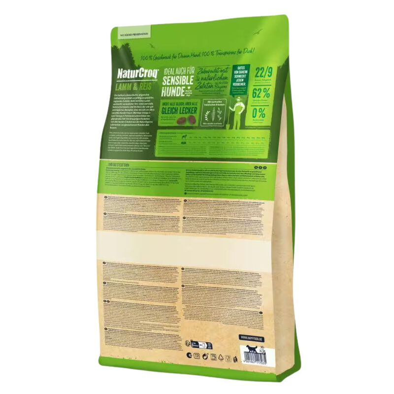 Happy Dog NaturCroq Agnello e riso 4 kg